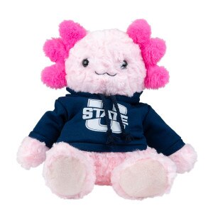 mascot factory u-state cuddle buddy axolotl plush